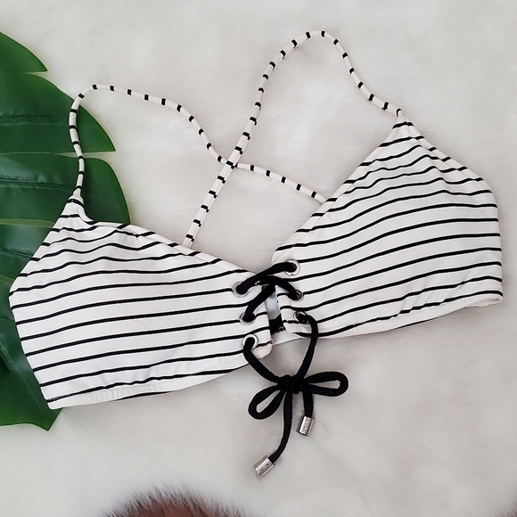 Polo Ralph Lauren Striped Bikini Top - Picture 1 of 10